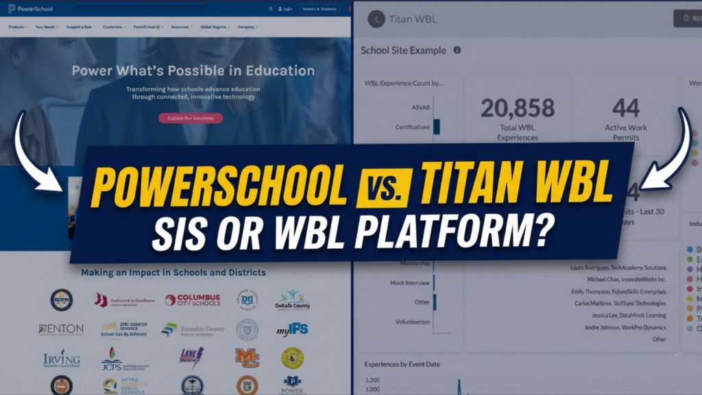 PowerSchool vs. TitanWBL: SIS or WBL Platform?