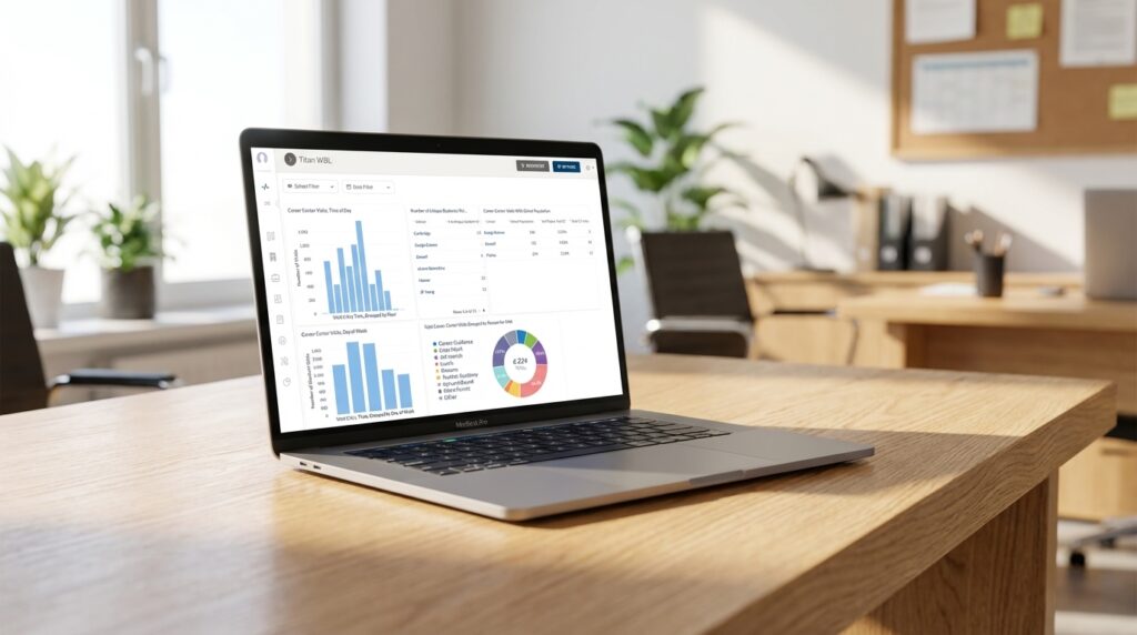 Software dashboard showing Perkins V compliance metrics, student outcomes, and CTE funding data