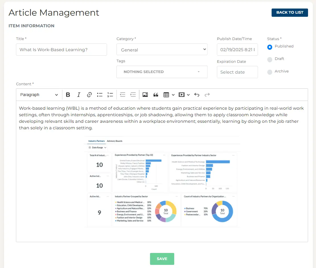 Content Management System
