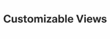 Customizable-Views
