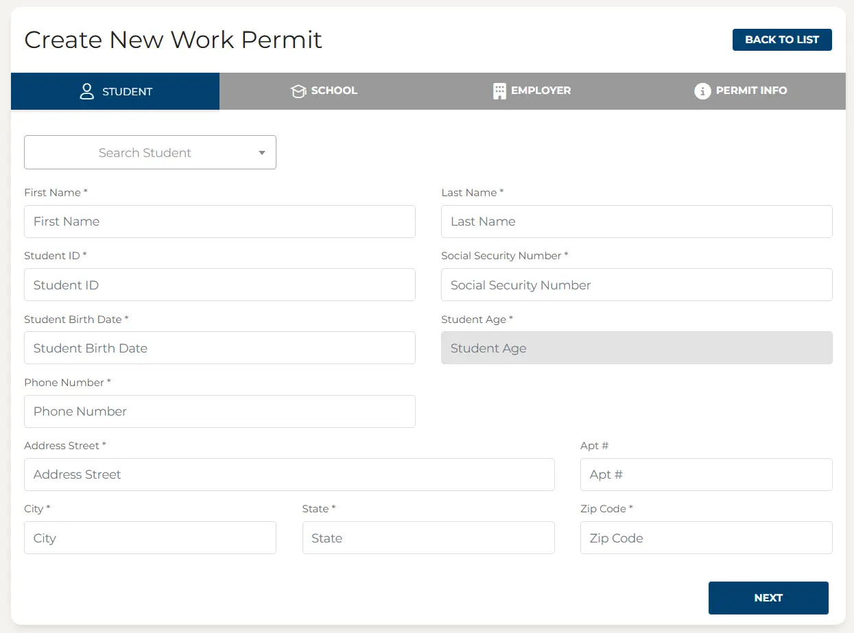 Work Permit Generator